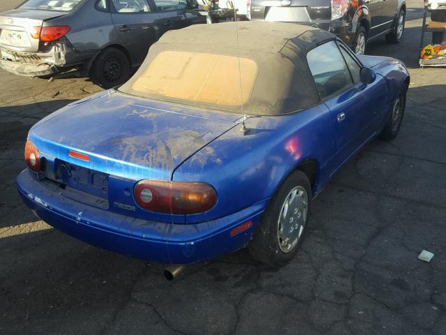 JM1NA3510N0304734 - 1992 MAZDA MX-5 MIATA BLUE photo 4