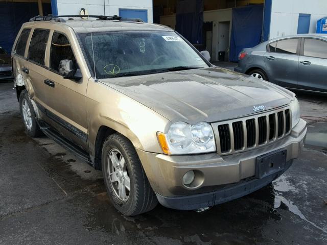 1J4GR48K85C508217 - 2005 JEEP GRAND CHER TAN photo 1