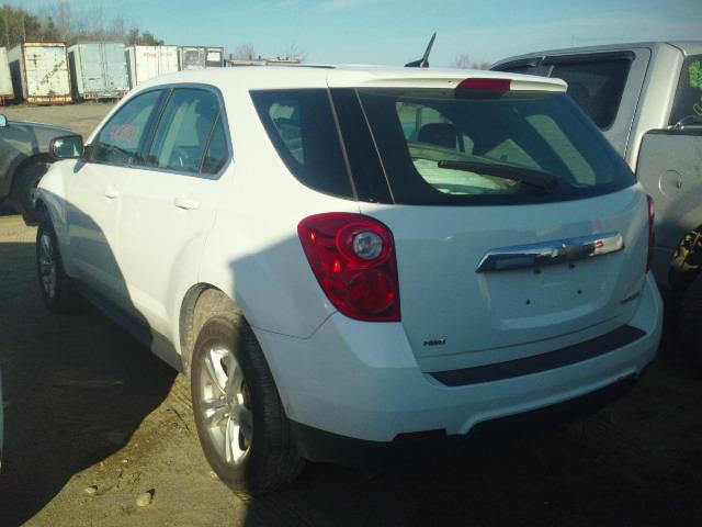 2GNFLCEK5C6341698 - 2012 CHEVROLET EQUINOX LS WHITE photo 3