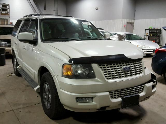 1FMFU20525LA97449 - 2005 FORD EXPEDITION WHITE photo 1