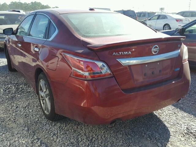 1N4AL3AP5DN420599 - 2013 NISSAN ALTIMA 2.5 RED photo 3