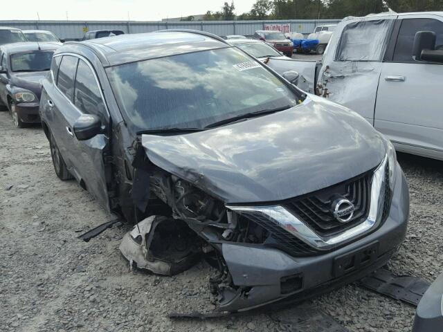 5N1AZ2MG0FN232912 - 2015 NISSAN MURANO S GRAY photo 1