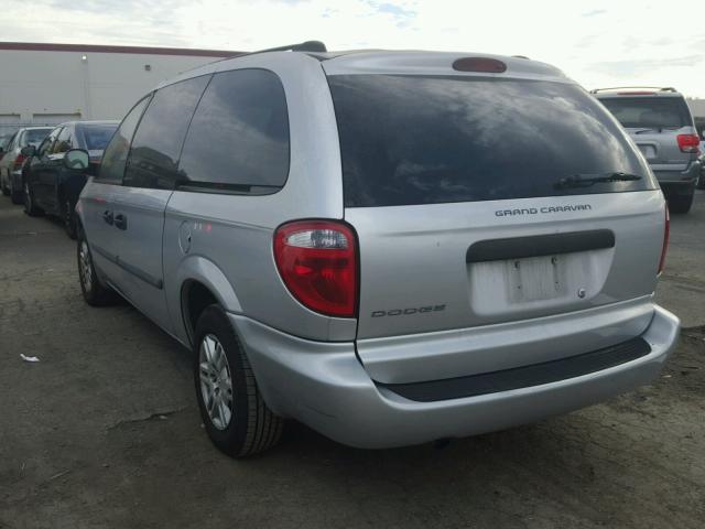 1D4GP24RX5B335280 - 2005 DODGE GRAND CARA GRAY photo 3