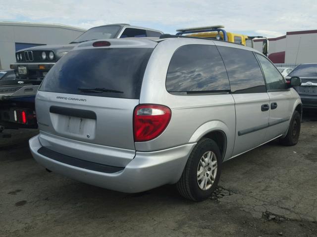 1D4GP24RX5B335280 - 2005 DODGE GRAND CARA GRAY photo 4