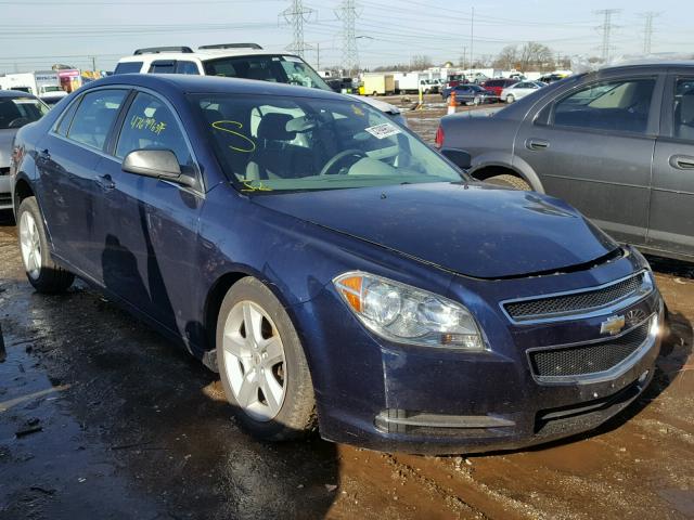 1G1ZG57B694208230 - 2009 CHEVROLET MALIBU LS BLUE photo 1