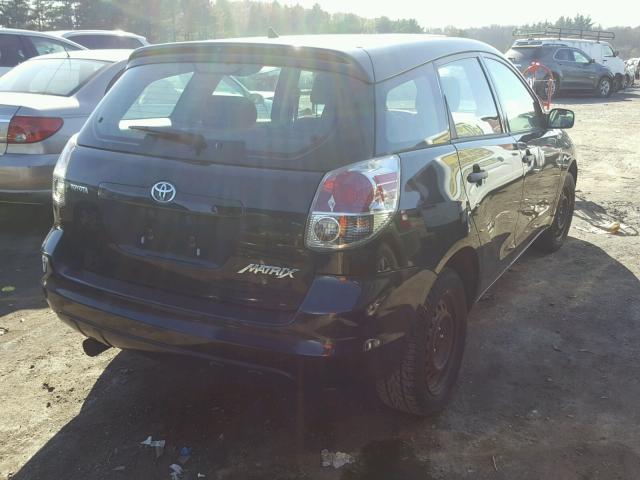 2T1KR32E35C552551 - 2005 TOYOTA COROLLA MA BLACK photo 4