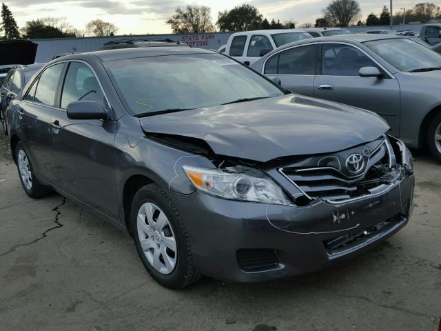 4T4BF3EK9AR087234 - 2010 TOYOTA CAMRY BASE GRAY photo 1