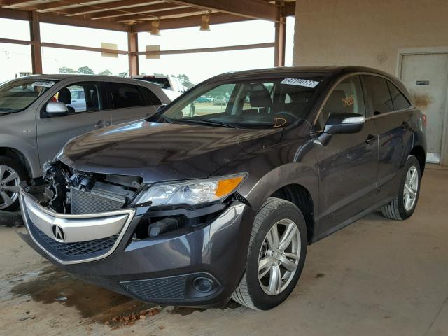 5J8TB3H36EL016251 - 2014 ACURA RDX BASE GRAY photo 2