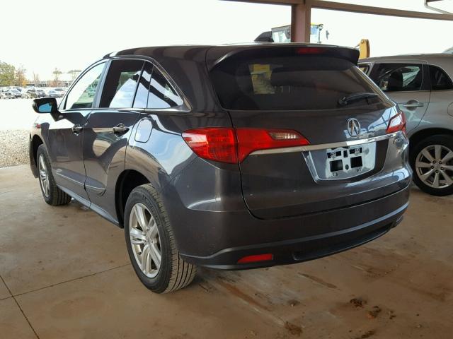 5J8TB3H36EL016251 - 2014 ACURA RDX BASE GRAY photo 3