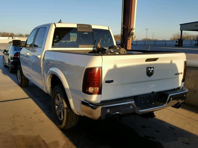 1C6RR7NT2GS295987 - 2016 RAM 1500 LARAM WHITE photo 3