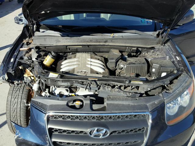 5NMSH13E97H030543 - 2007 HYUNDAI SANTA FE S 蓝色 照片 7