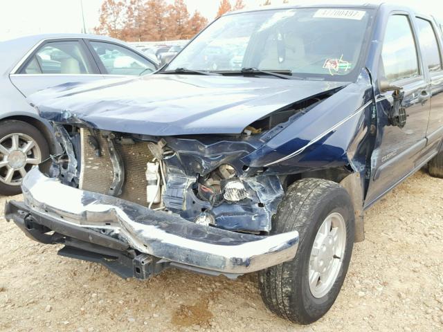 1GCCS136648192397 - 2004 CHEVROLET COLORADO BLUE photo 9