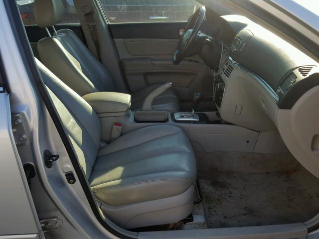 5NPEU46F36H017805 - 2006 HYUNDAI SONATA GLS SILVER photo 5