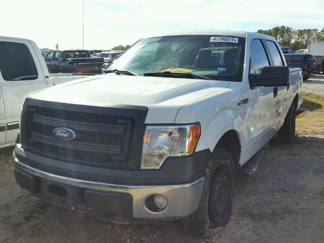 1FTFW1EFXDKG35300 - 2013 FORD F150 SUPER WHITE photo 2