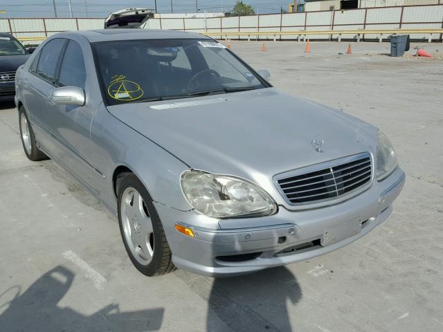 WDBNG70J01A206481 - 2001 MERCEDES-BENZ S 430 SILVER photo 1