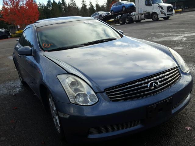 JNKCV54E05M405551 - 2005 INFINITI G35 BLUE photo 1