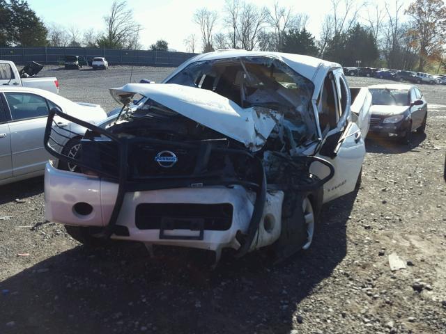 1N6BA0CJ1AN311397 - 2010 NISSAN TITAN XE WHITE photo 2