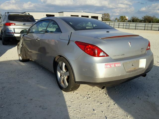 1G2ZH361174145024 - 2007 PONTIAC G6 GT SILVER photo 3