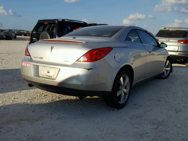 1G2ZH361174145024 - 2007 PONTIAC G6 GT SILVER photo 4