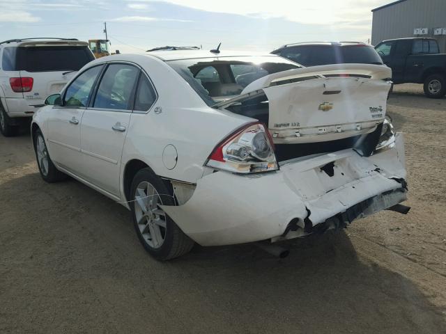 2G1WU583189176284 - 2008 CHEVROLET IMPALA LTZ WHITE photo 3