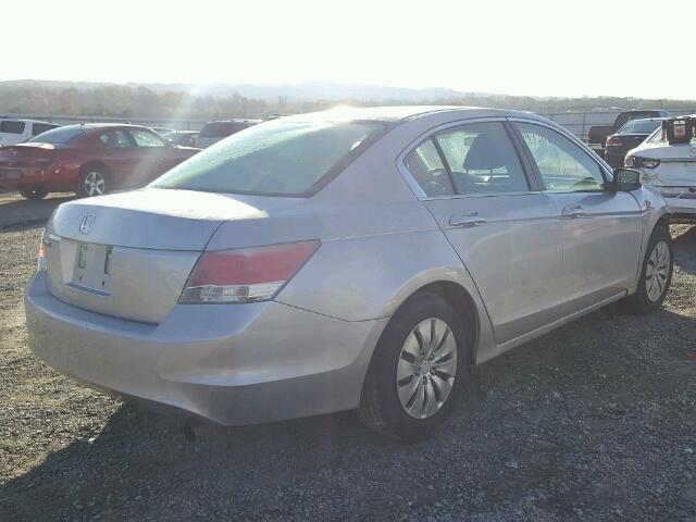 1HGCP26369A186397 - 2009 HONDA ACCORD LX SILVER photo 4