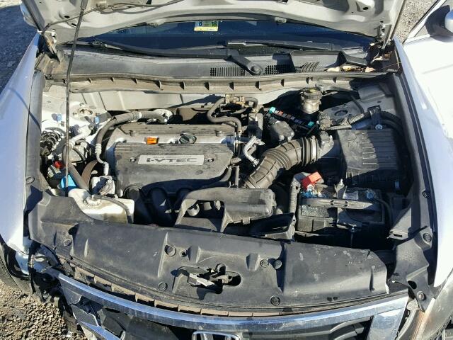 1HGCP26369A186397 - 2009 HONDA ACCORD LX SILVER photo 7