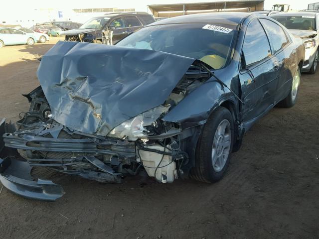 2B3HD46R32H208491 - 2002 DODGE INTREPID S GREEN photo 2