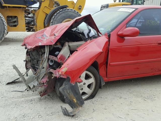 3N1CB51D36L558297 - 2006 NISSAN SENTRA 1.8 RED photo 9