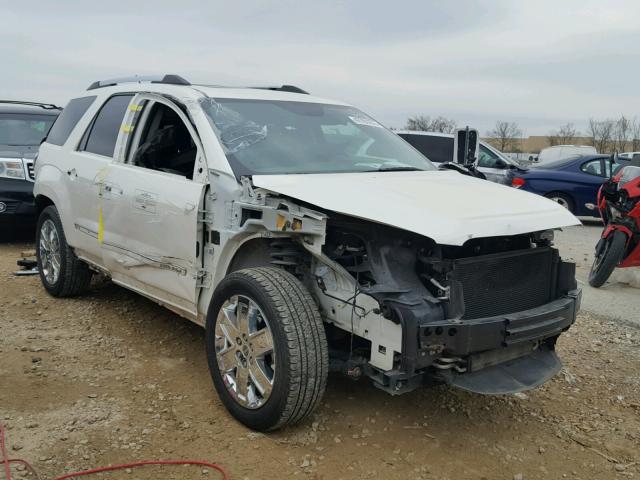 1GKKRTKDXDJ229273 - 2013 GMC ACADIA DEN WHITE photo 1