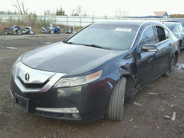 19UUA8F27AA008468 - 2010 ACURA TL BLACK photo 2