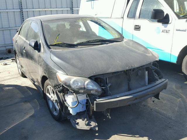 5YFBU4EE4DP106472 - 2013 TOYOTA COROLLA BA BLACK photo 1