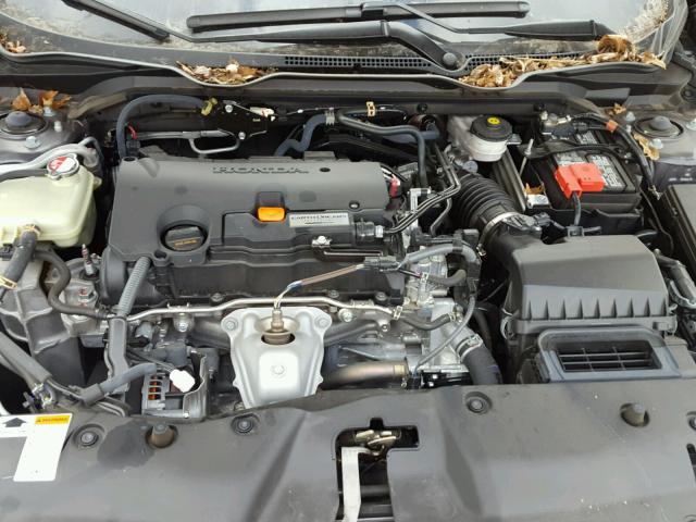 19XFC2F57GE086022 - 2016 HONDA CIVIC LX GRAY photo 7