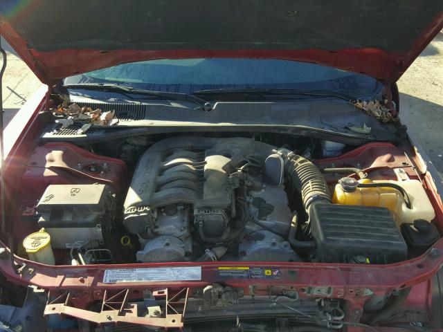 2B3KA43G86H232941 - 2006 DODGE CHARGER SE RED photo 7