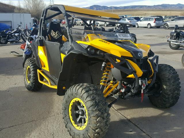 3JBPWLP15EJ001134 - 2014 CAN-AM MAVERICK 1 YELLOW photo 1