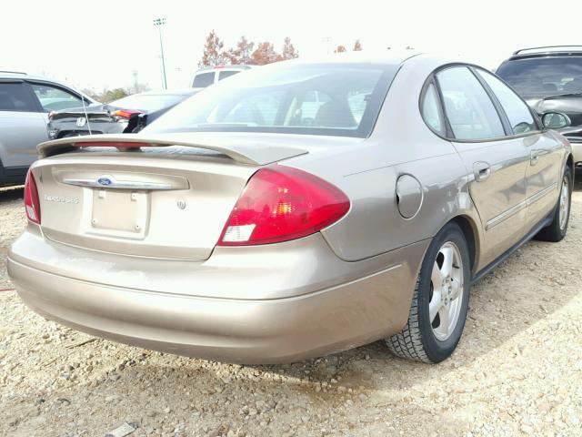 1FAFP55U03G260401 - 2003 FORD TAURUS SES GOLD photo 4