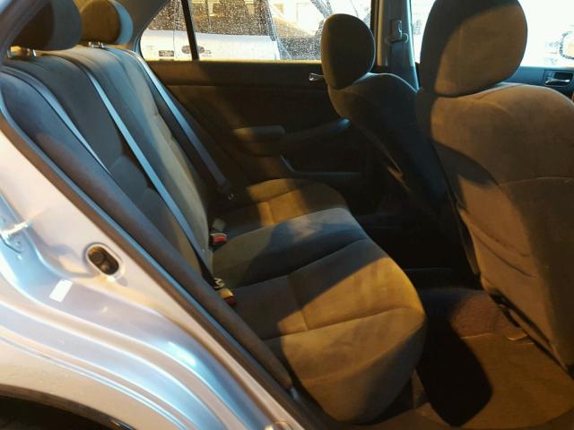 1HGCM56185A188669 - 2005 HONDA ACCORD DX SILVER photo 6