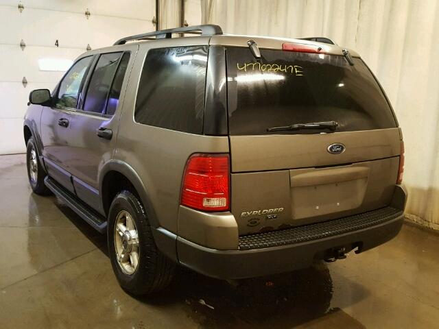 1FMZU73KX3ZA43208 - 2003 FORD EXPLORER X BROWN photo 3