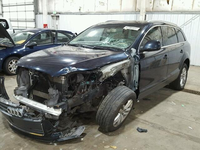 WA1AY74L39D008619 - 2009 AUDI Q7 3.6 QUA BLUE photo 2