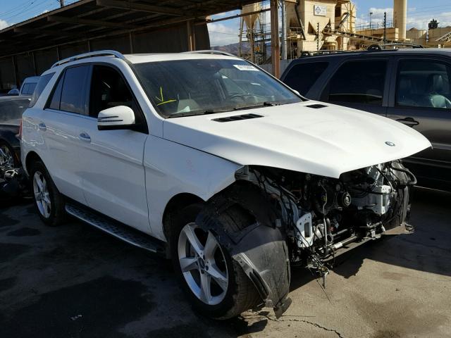 4JGDA5JB0GA745116 - 2016 MERCEDES-BENZ GLE 350 WHITE photo 1