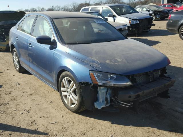 3VW2B7AJ3HM240071 - 2017 VOLKSWAGEN JETTA S Mavi foto 1