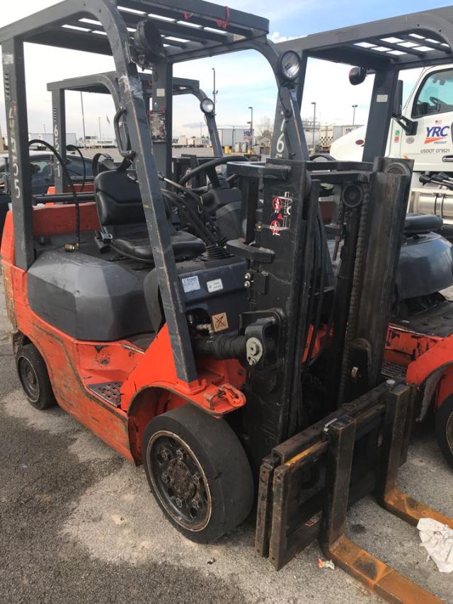 7FGCU2589832 - 2005 TOYO FORKLIFT RED photo 1