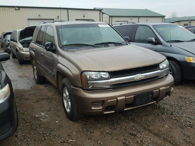 1GNDT13S332124940 - 2003 CHEVROLET TRAILBLAZE GOLD photo 1