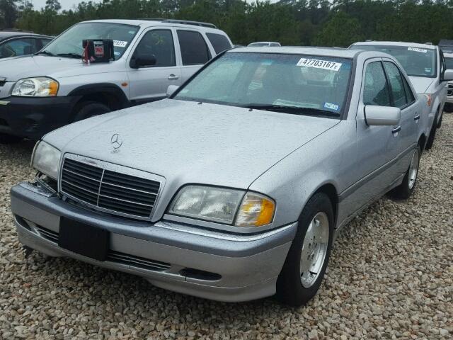 WDBHA24G3YA845433 - 2000 MERCEDES-BENZ C 230 SILVER photo 2