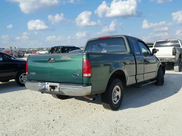 1FTZX1722XKA76009 - 1999 FORD F150 GREEN photo 4