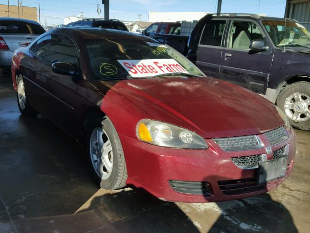 4B3AG42G93E078902 - 2003 DODGE STRATUS SE BURGUNDY photo 1