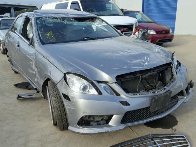 WDDHF5KB3CA659496 - 2012 MERCEDES-BENZ E 350 GRAY photo 1