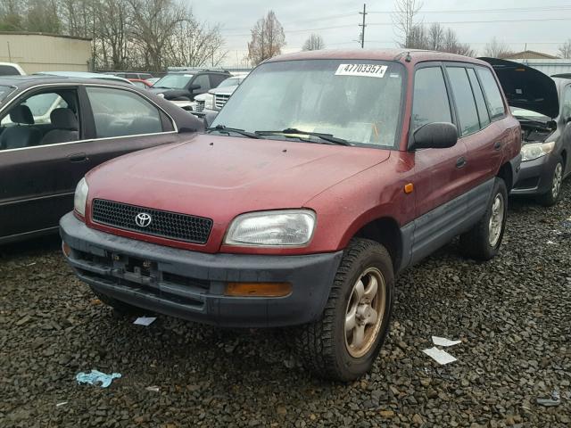 JT3HP10V2V0138280 - 1997 TOYOTA RAV4 MAROON photo 2