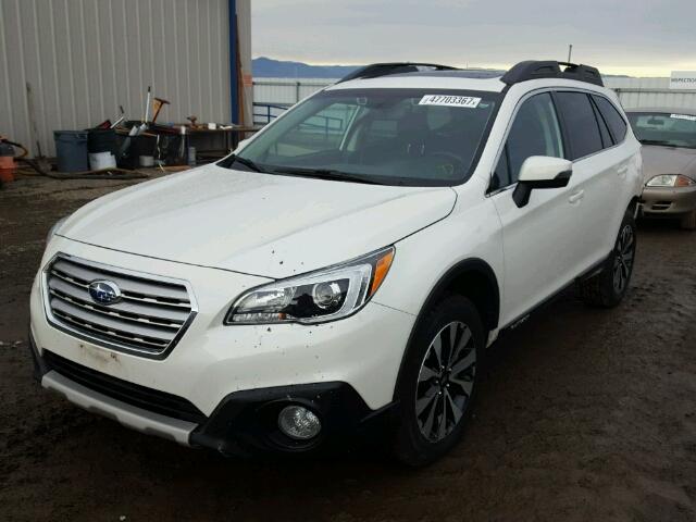 4S4BSANC1F3269249 - 2015 SUBARU OUTBACK 2. WHITE photo 2