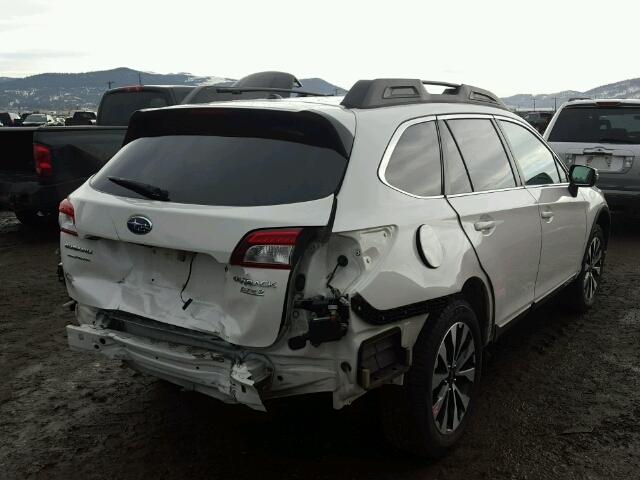 4S4BSANC1F3269249 - 2015 SUBARU OUTBACK 2. WHITE photo 4