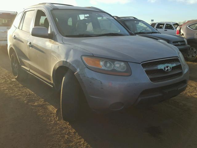 5NMSG73D77H062338 - 2007 HYUNDAI SANTA FE G GRAY photo 1